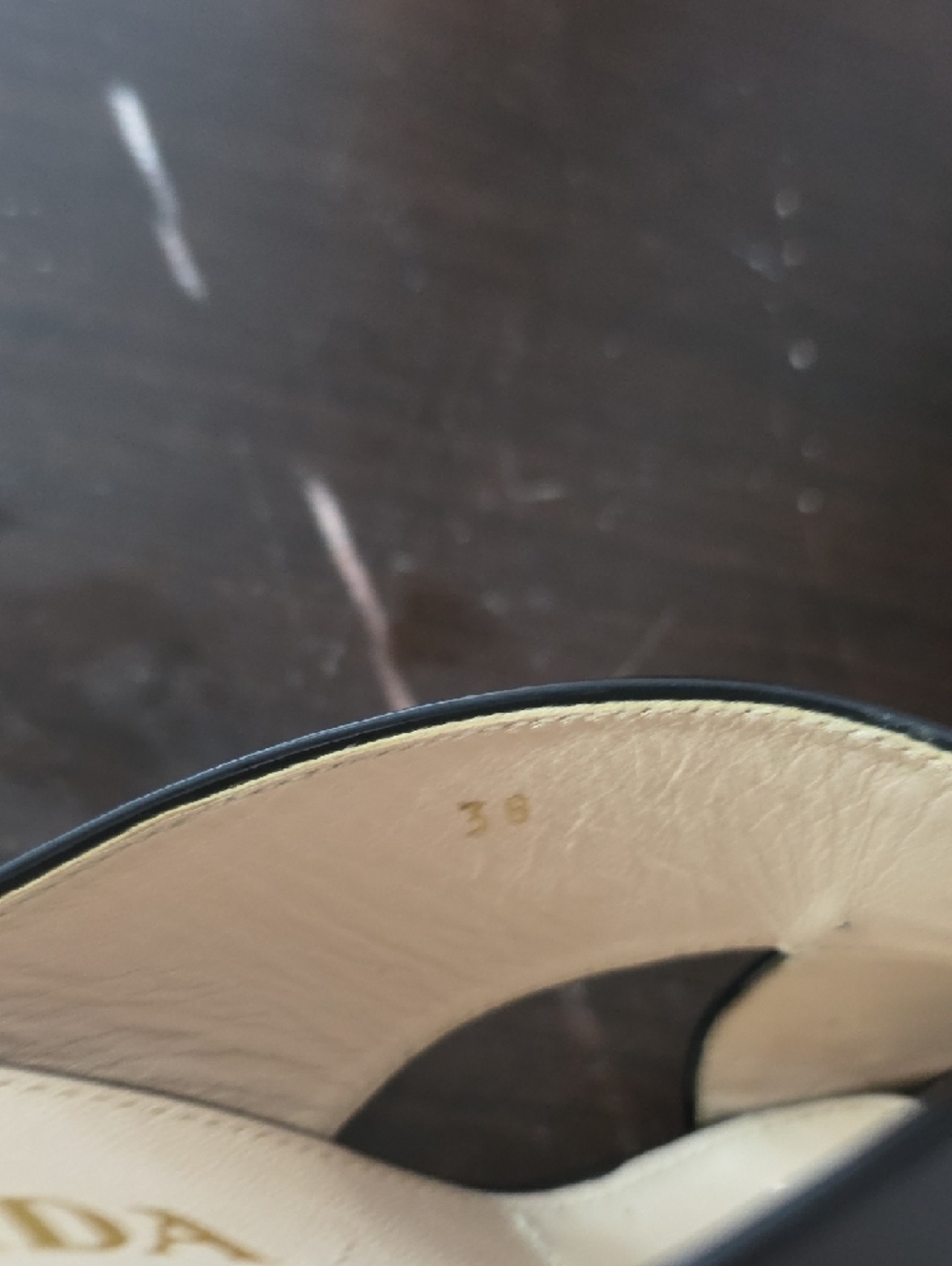 Prada Black Patent Leather Crisscross Mules - Picture 4 of 8